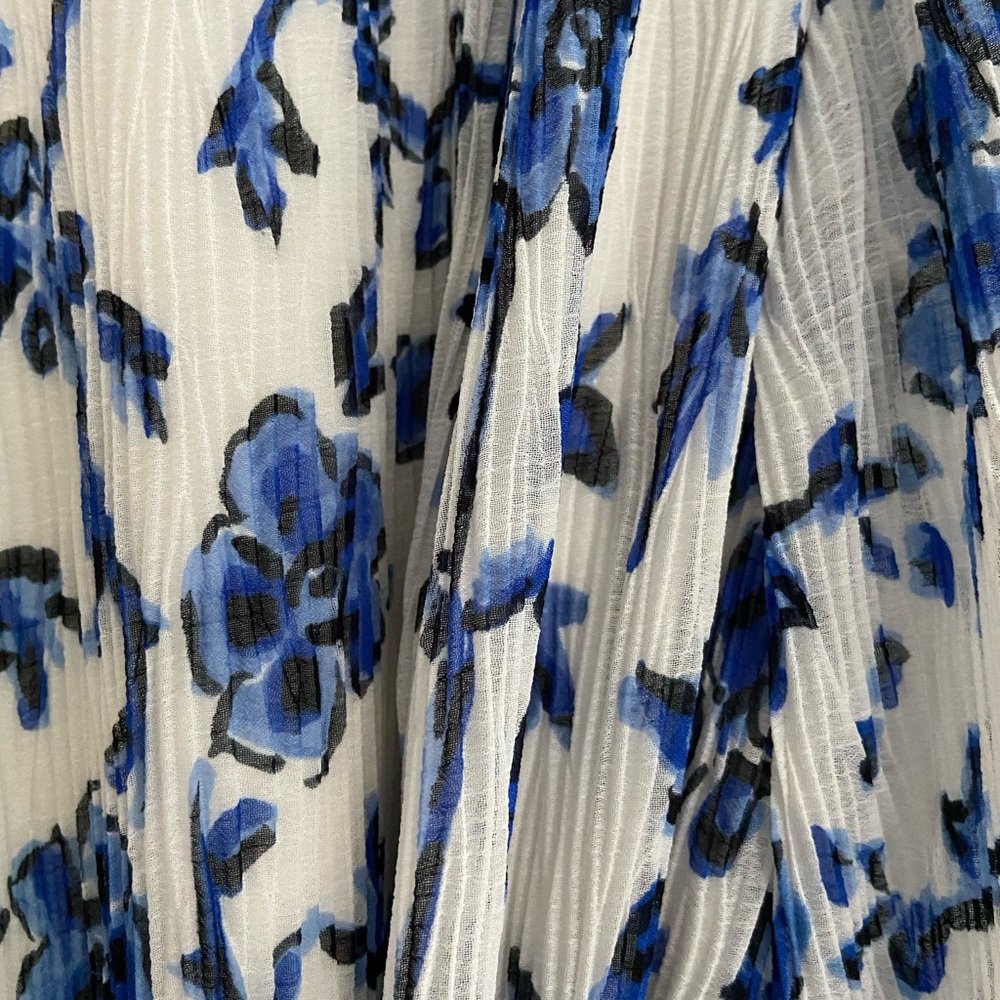 Tory Burch Deneuve Blue Dress - Picture 3 of 5